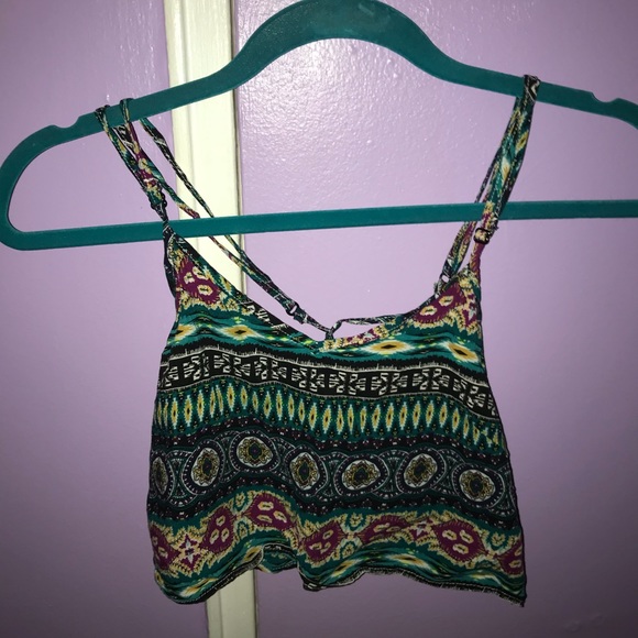 Cute pattern crop top LF - Picture 1 of 1